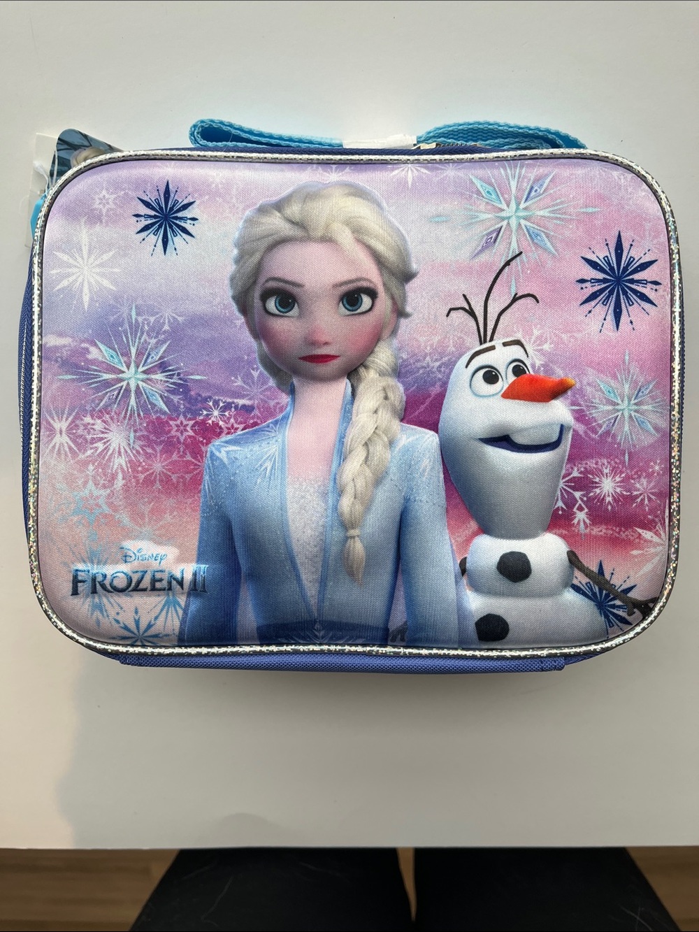 Disney Frozen II Elsa & Olaf Kids Lunch Tote — Purple, Blue, Pink